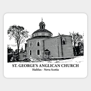 St. George's Anglican Church - Halifax NS Magnet